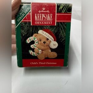 Hallmark Keepsake Child’s Third Christmas Ornament
